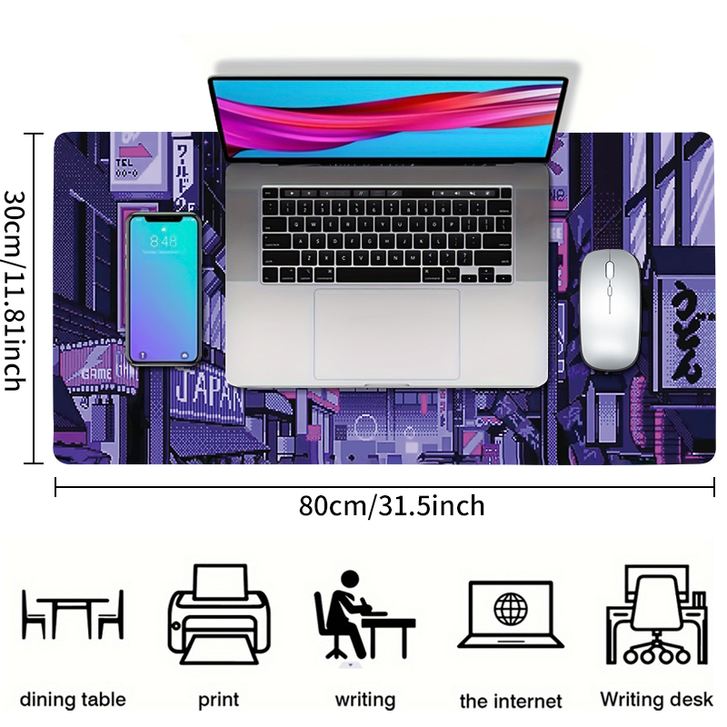 Mouse Pad XXL Keyboard Mouse Carpet Large Mouse Table Pad Anti-slip ...