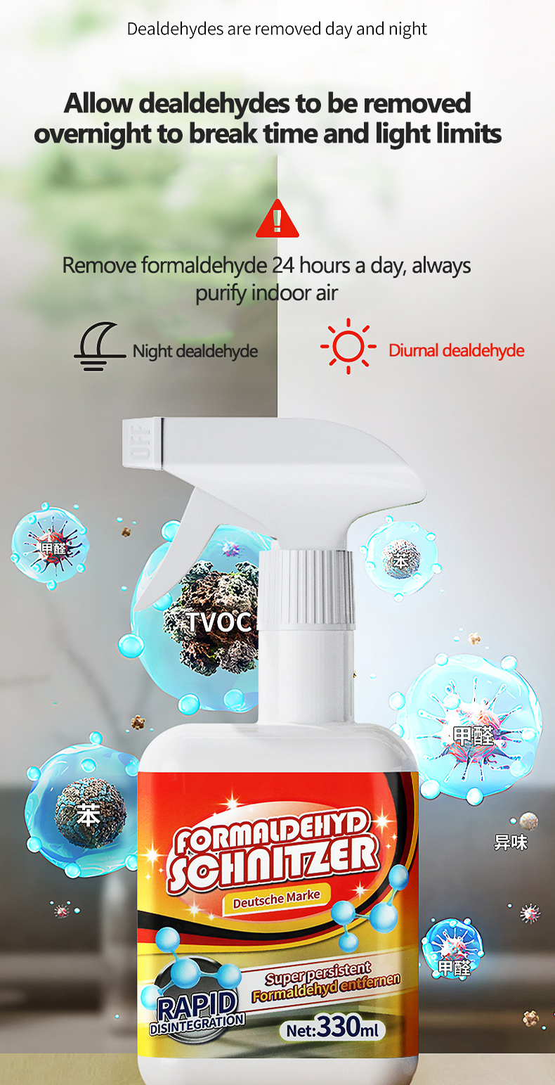 【Hot In Japan】 Formaldehyde Remover Spray Air Freshener spray Air ...
