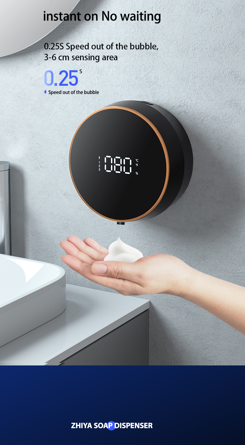 Smart Hand washing Foam machine Non-contact smart soap dispenser, hand ...