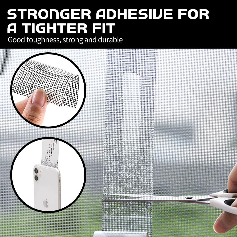 1/2pcs Window Screen Repair Kit Tape for Window Screen and Screen Door ...