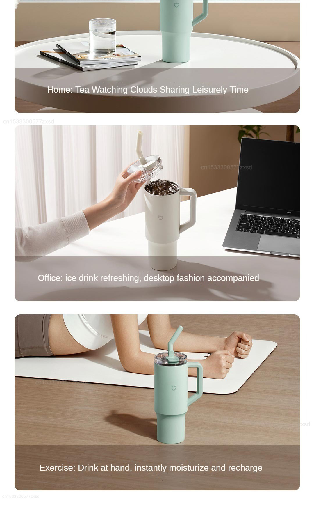Xiaomi Mijia Straw Cup 1L description image 11