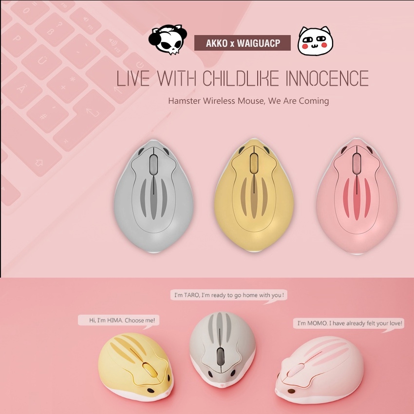 Cute cartoon Bluetooth wireless mouse USB optical computer 1600dpi ...