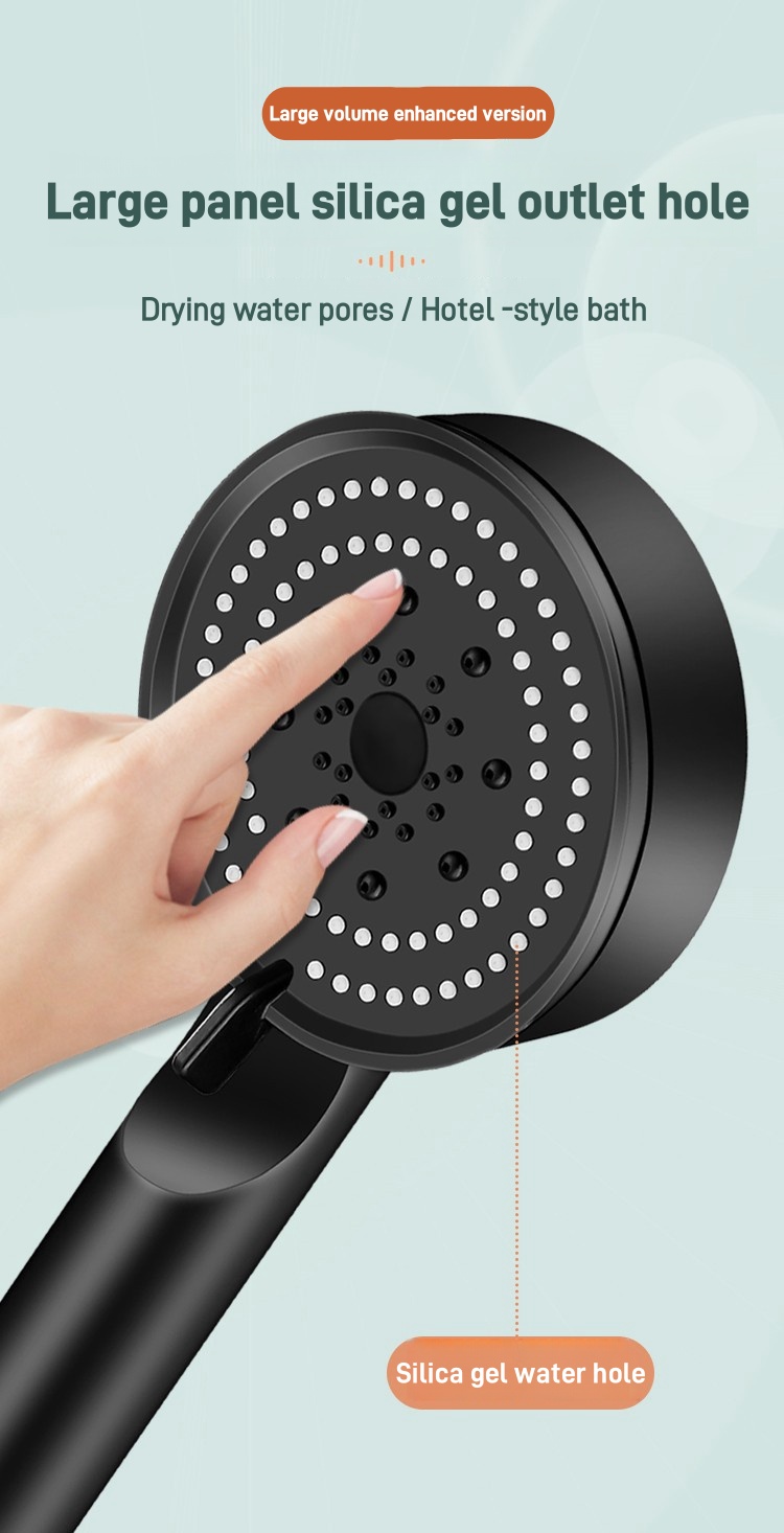 【SG READY STOCK】5 Modes High Pressure Handheld Shower Head One Button ...