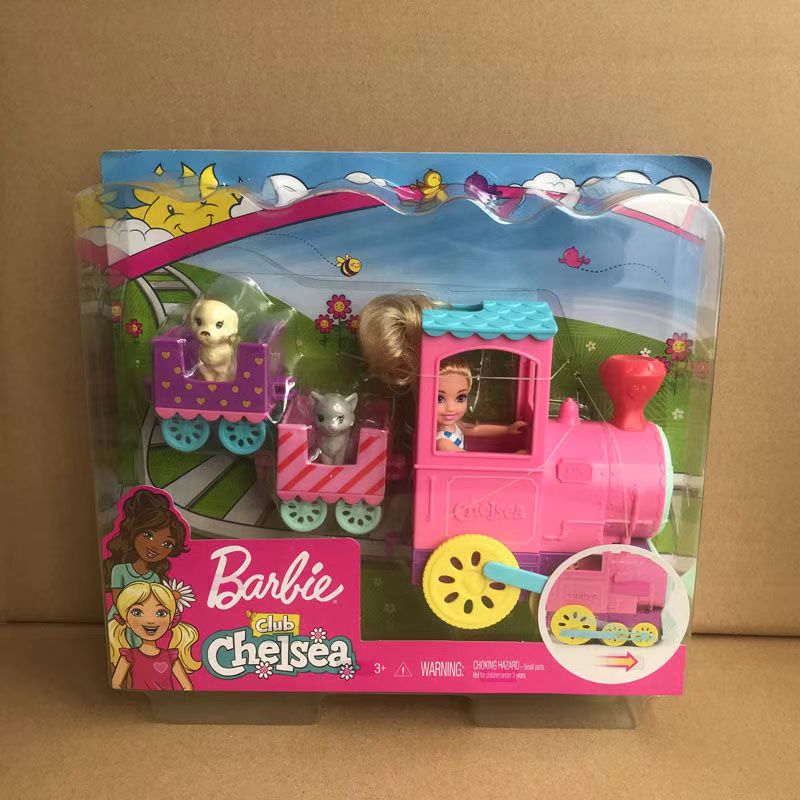 Barbie Club Chelsea Doll And Choo Choo Train Playset FRL86 Shopee Singapore