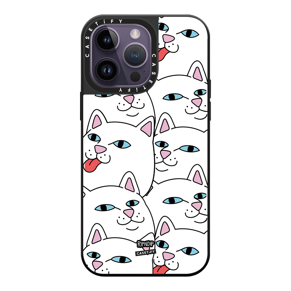 CASETIFY RIPNDIP Cat mirror phone cases for iphone 15 Pro