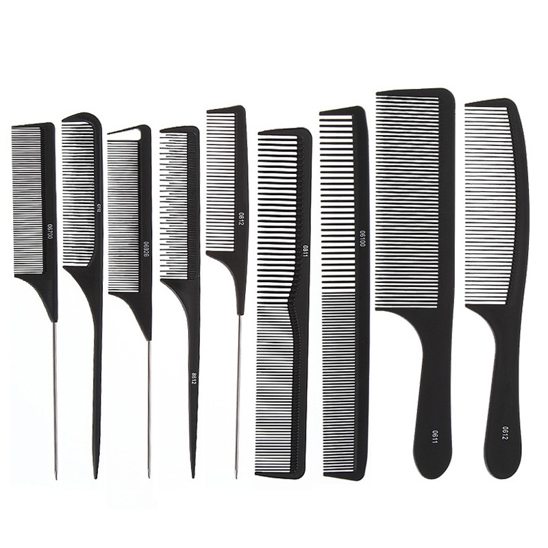 Plastic Pointed Tail Comb Dense Teeth Styling Makeup Partition Comb ...
