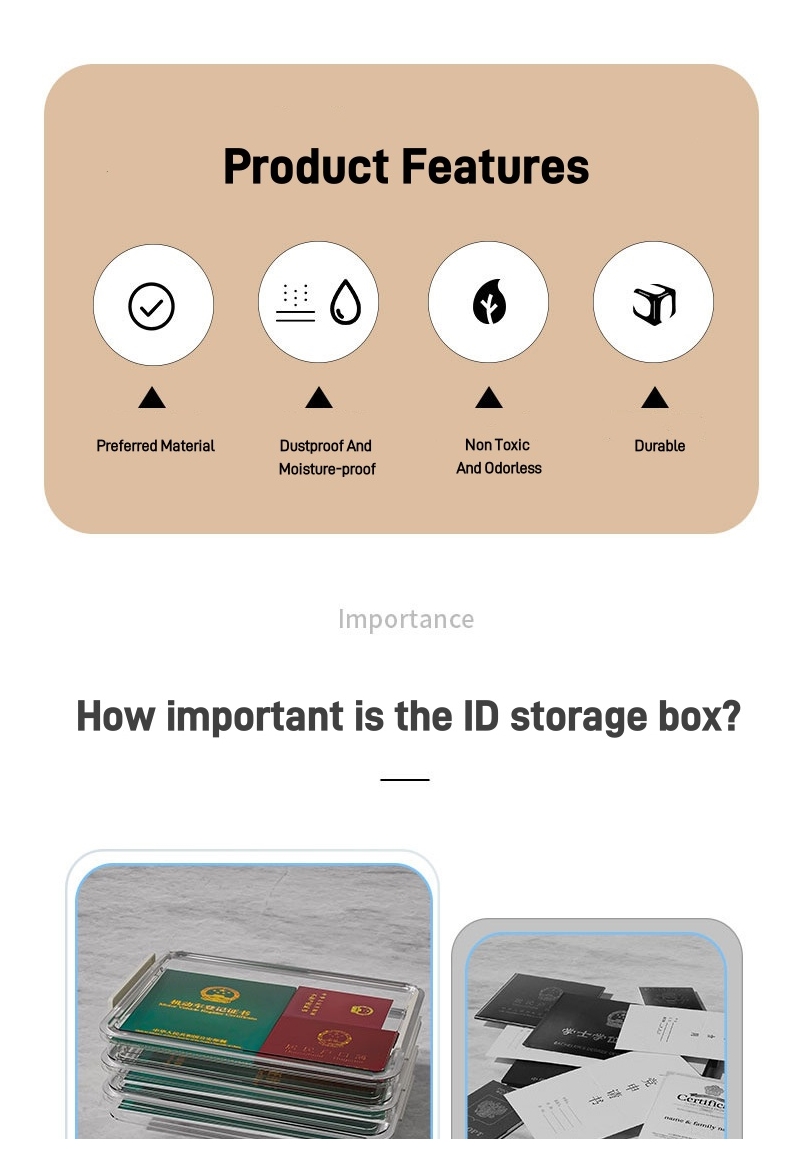 【SG READY STOCK】Large Capacity Document Storage Box Paper File Folder ...