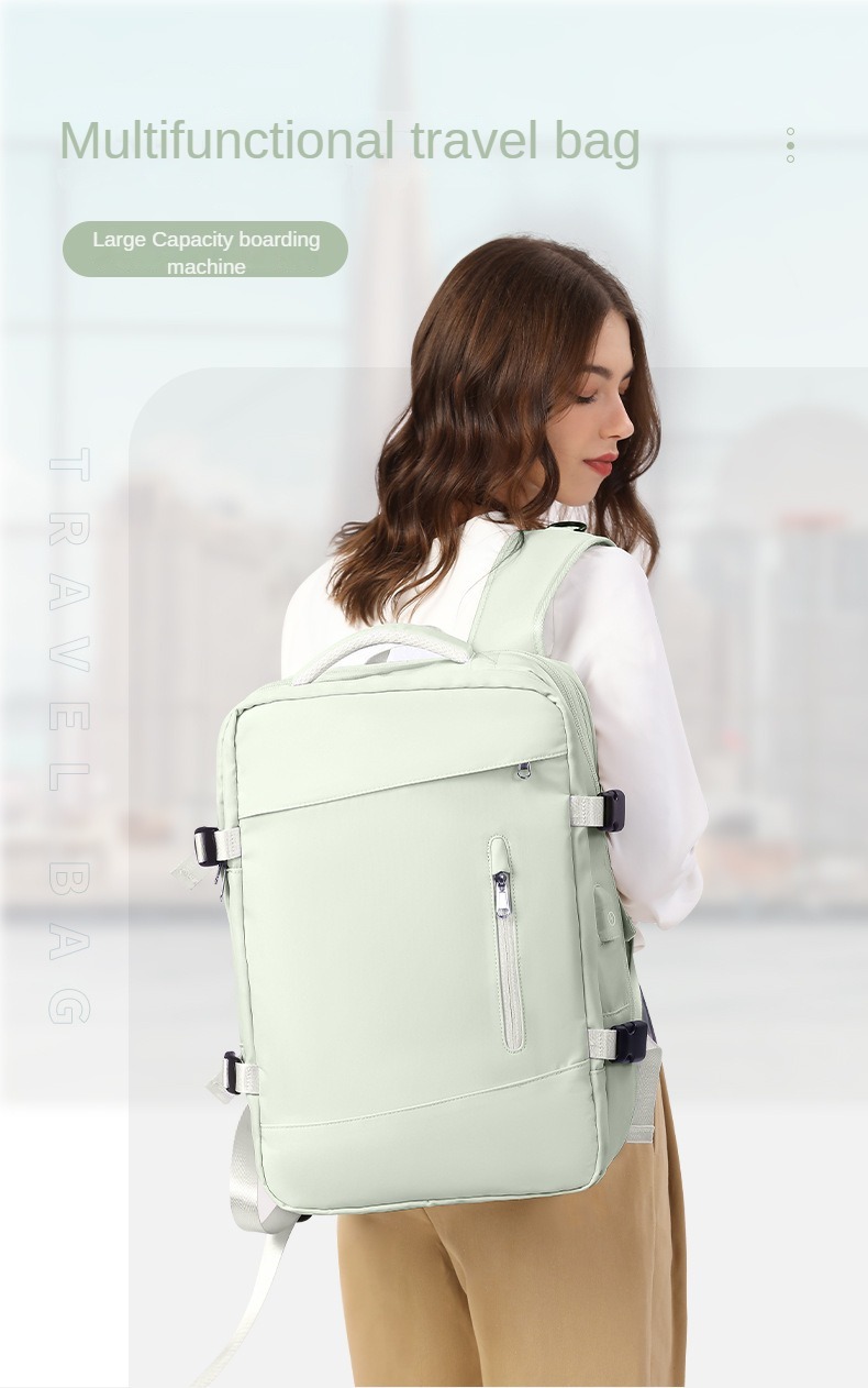 Ready Stock unisex 40L travel bagpack expandable waterproof luggage ...
