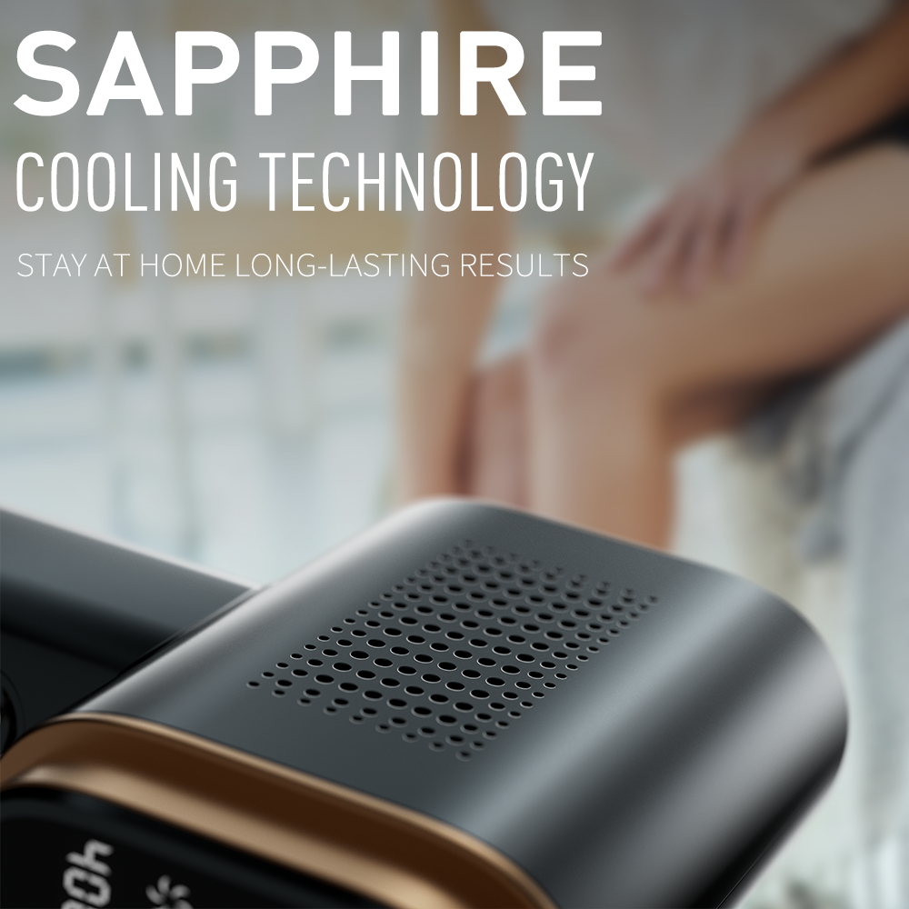 ICE COOL IPL HAIR REMOVAL Machine Laser Epilator Ice Cooling IPL