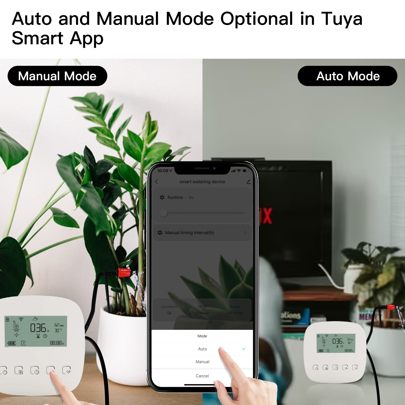 WiFi Tuya Smart Watering Machine Automatic Micro-drip Irrigation System ...