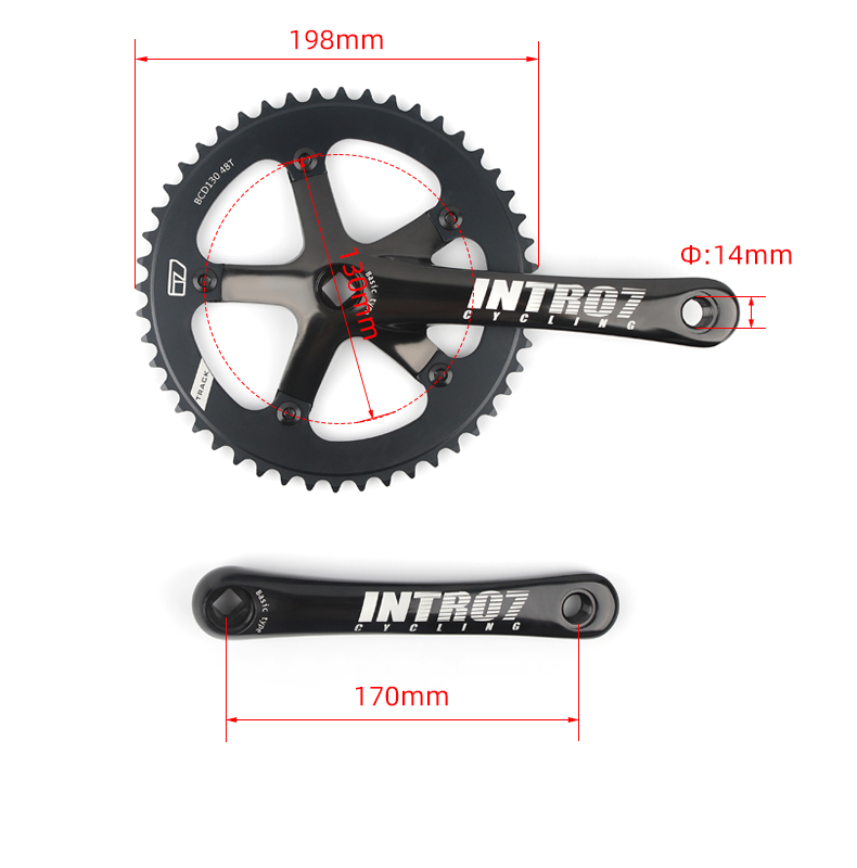 INTRO7 cycling クランク クランクボルト 車