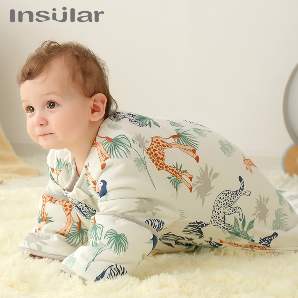 Insular Baby Sleeping Bag with Sleeves Cotton Sleepsack Children's