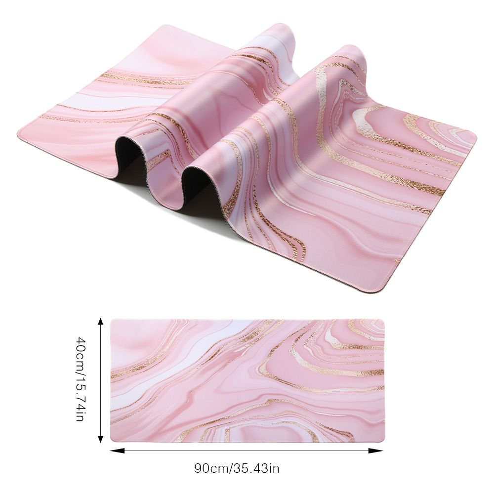 4 in 1 Large Desk Mat, Keyboard Wrist Rest, Wrist Support Mouse Pad