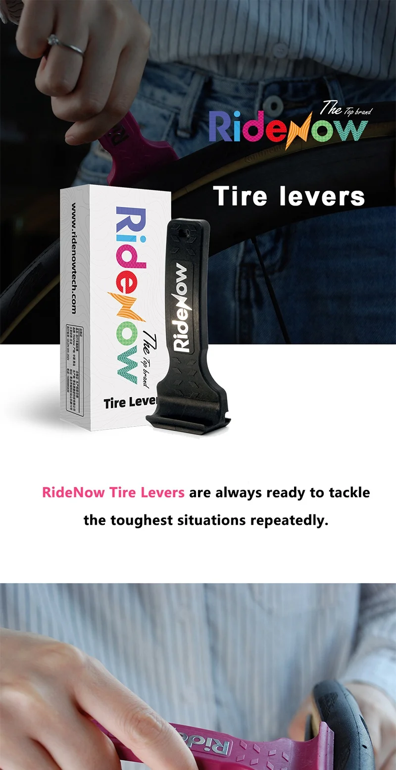 Ridenow Tire Levers Bicycle Prying Type Bar Remove And Instal Opener ...
