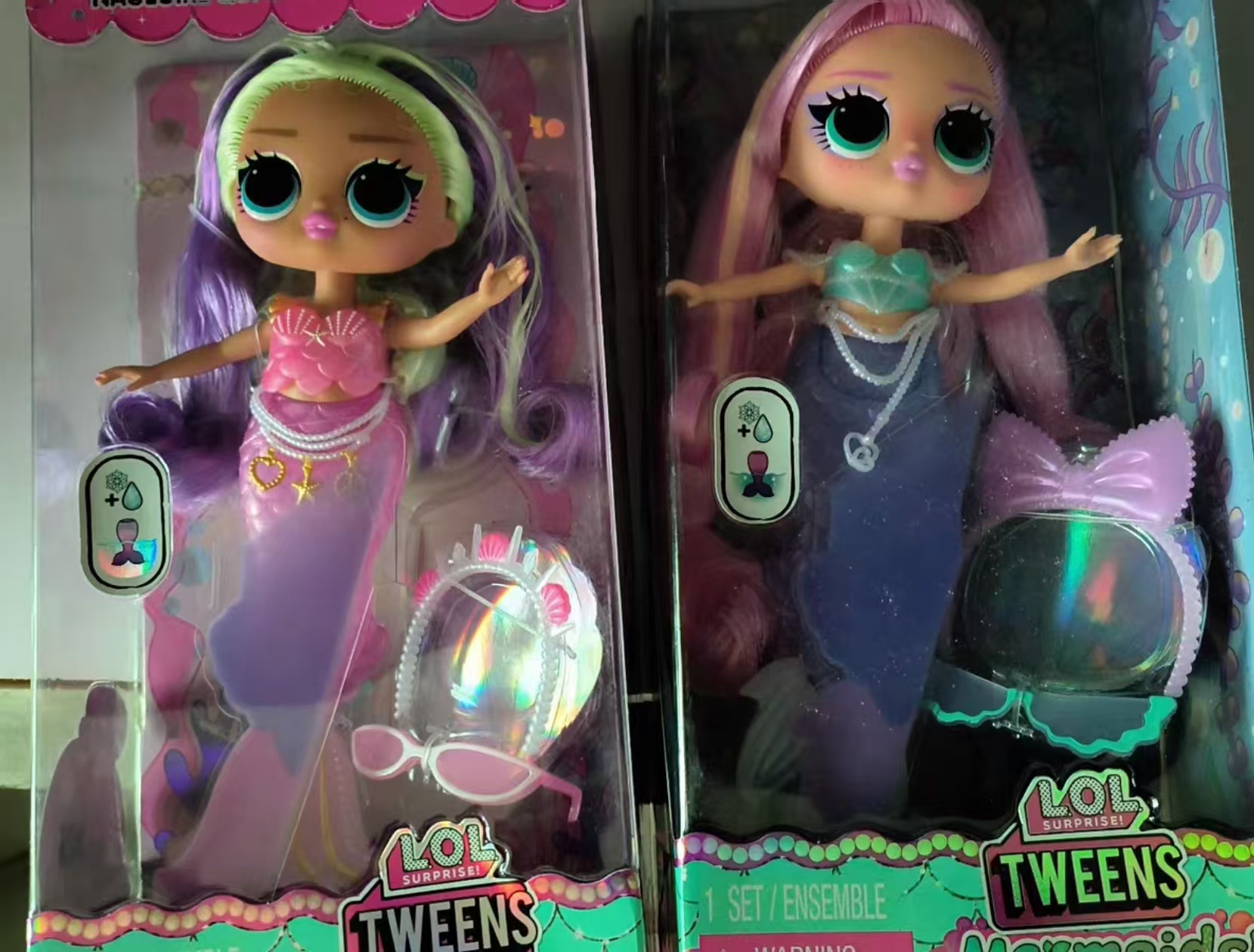 Purple Fins Lol Doll LOL Surprise Tweens Mermaid Lana Marine