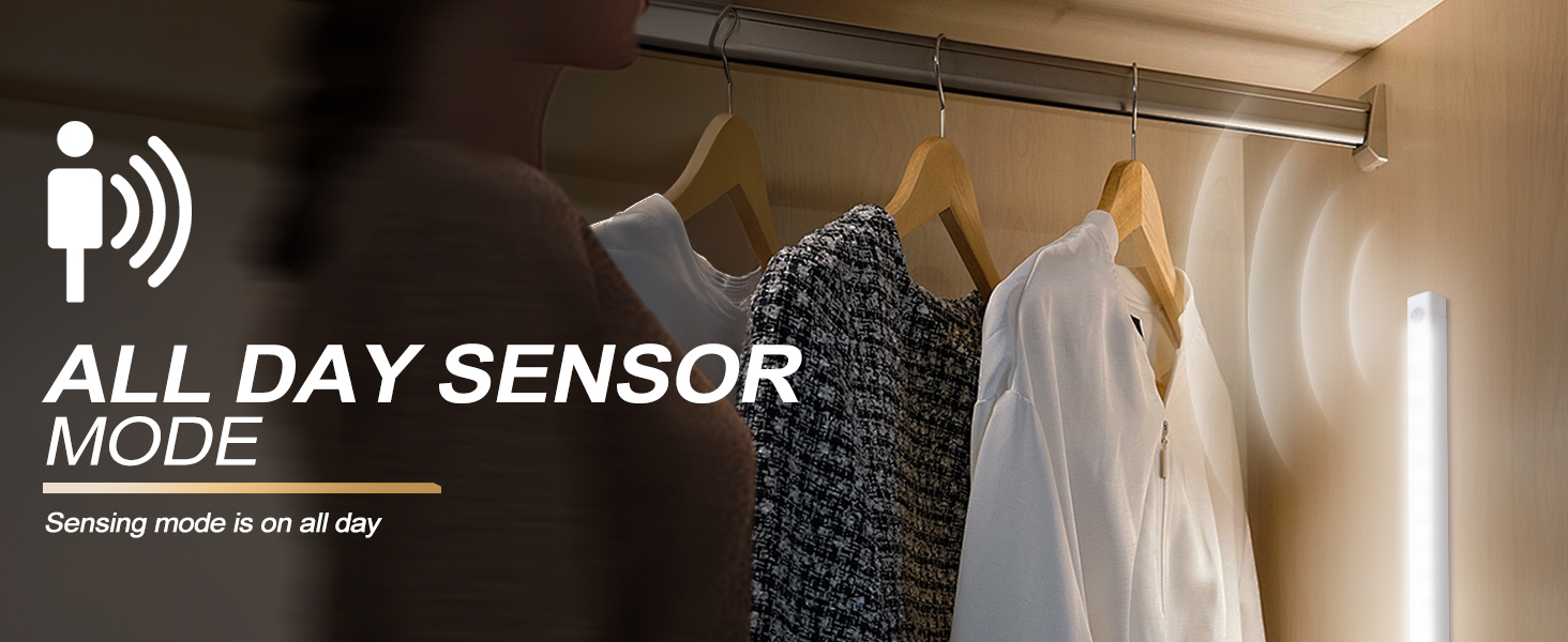 Under Lights 4 Pack with 4 Modes, USB Motion Sensor Cupboard