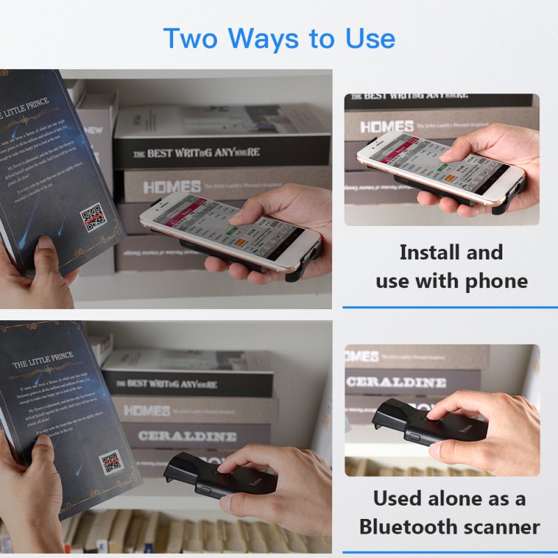 Eyoyo EY-017 1D 2D QR Image Scanner PDF417 Data Matrix Code Maxicode ...