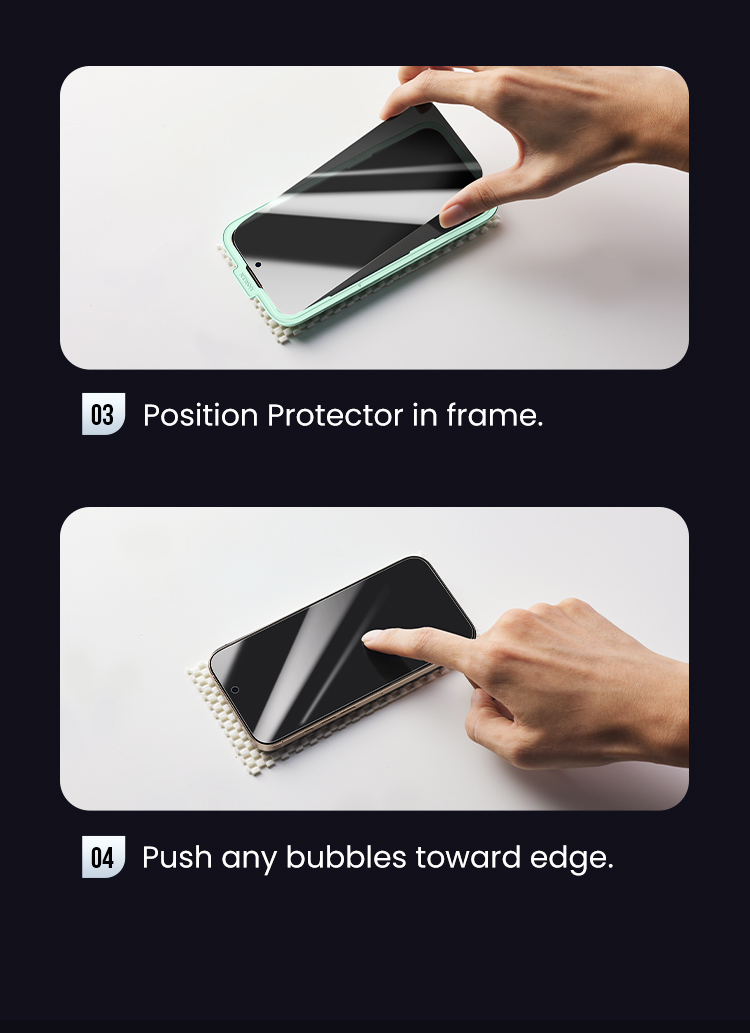 UGREEN 2PCS Privacy Anti-Spy Tempered Glass Screen Protector Compatible ...