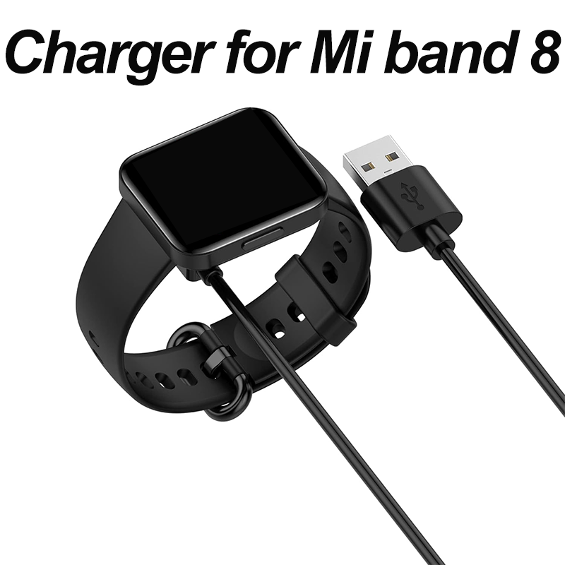 Smartwatch Charger Compatible with XiaoMi Band 8 8 Pro Active Mi Band 9 NFC Mi Watch 4 3 Active Magnetic USB Charging Cable Replacement Charging Cable fit Xiao Mi Band 9 Shopee Singapore