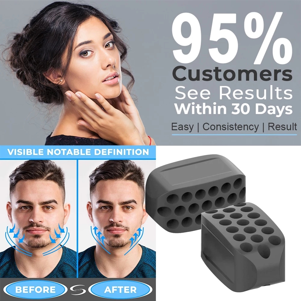 Jaw Exerciser Jawline Trainer Exercise Ball Jaw Line Chew Ball Workout ...