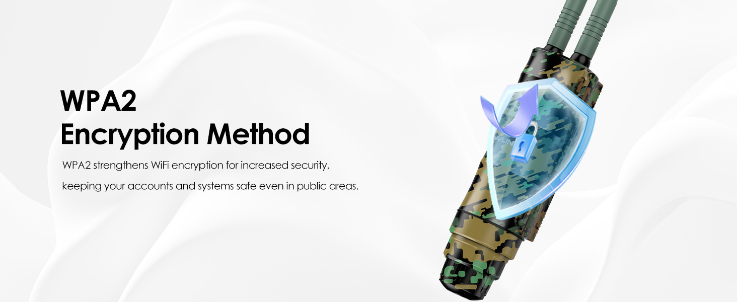 WAVLIN N300 WiFi Repeater Ourdoor Dual Band Access Point Outdoor WiFi