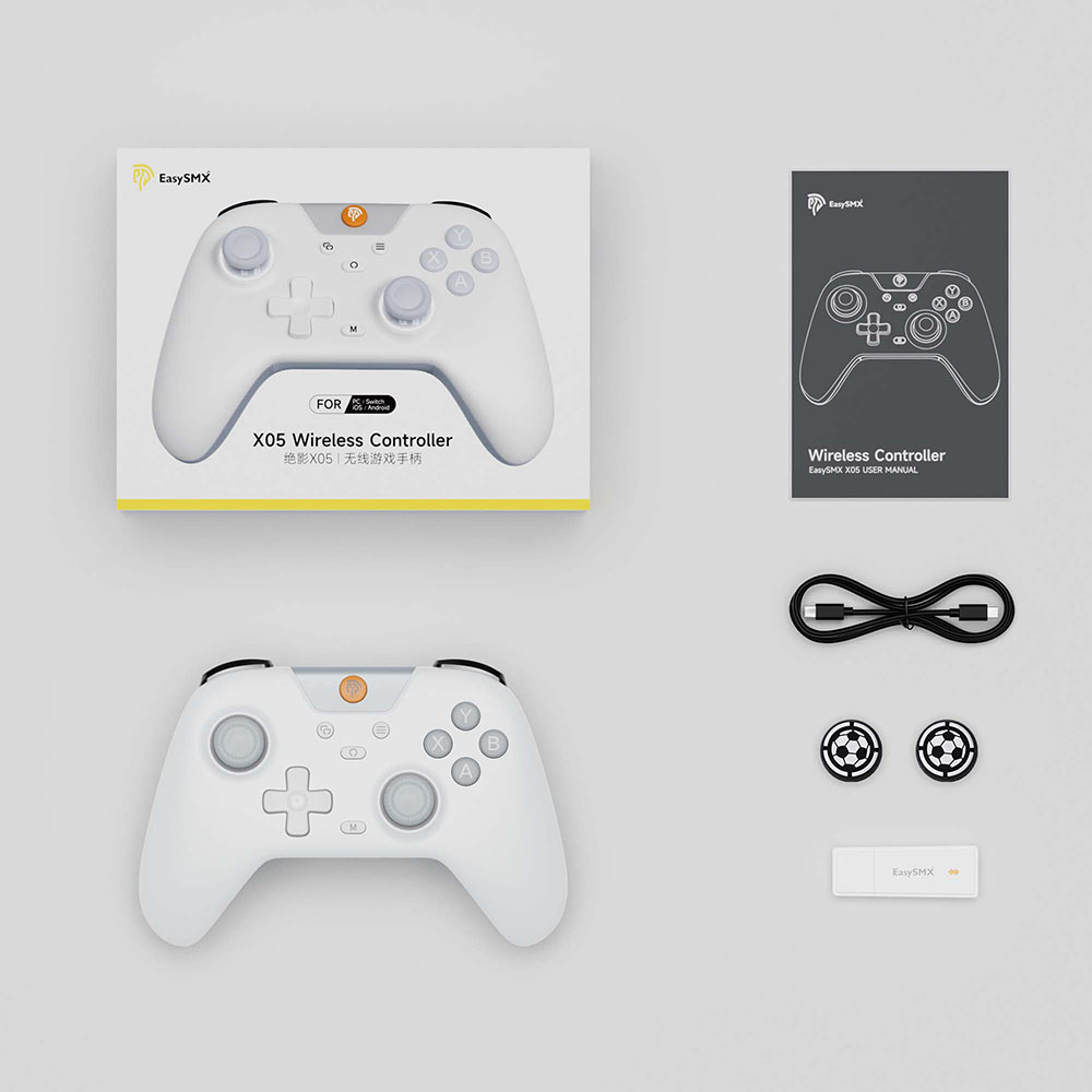 EasySMX X05 Wireless Gaming Controller Bluetooth nintendo switch ...