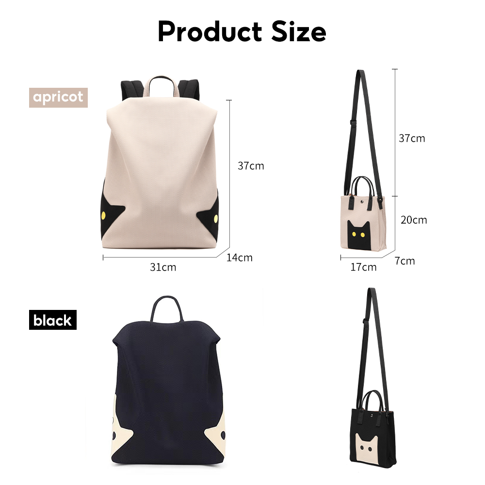 FULL DESIGN Cathy Young Fashion Casual Anti-Theft Backpack School Bag ...