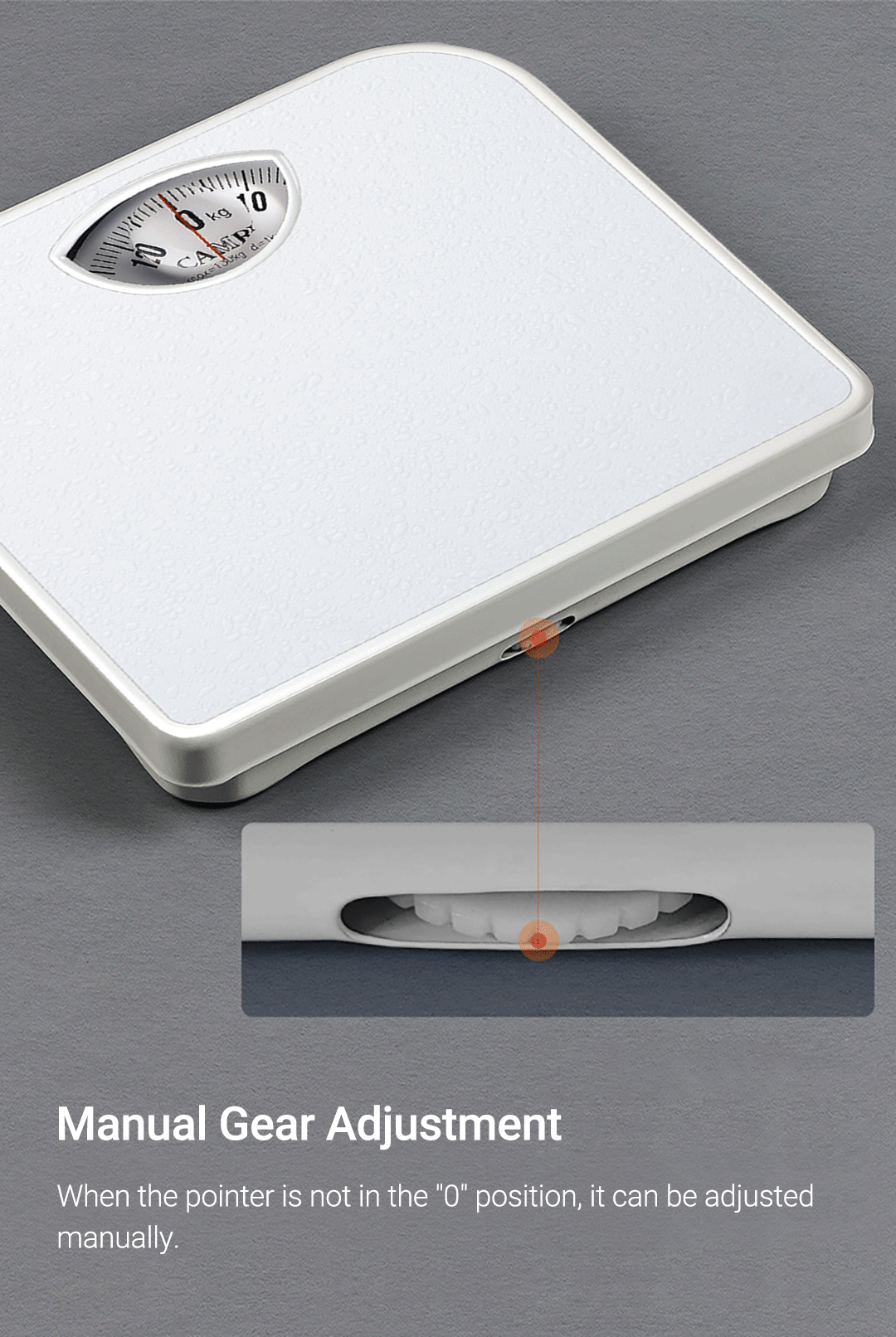 CAMRY Mechanical Health Scale 130KG High Precision Health Scale ...