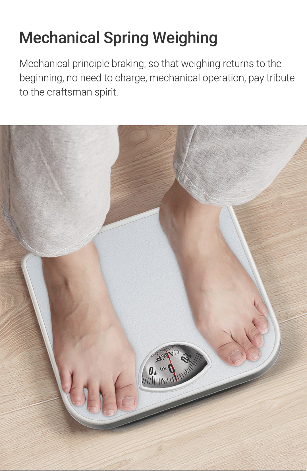 CAMRY Mechanical Health Scale 130KG High Precision Health Scale ...