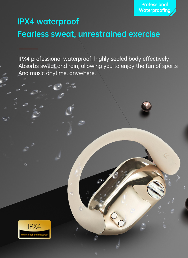 Monster MQO18 Bluetooth Earphone bluetooth 5.4 long battery life sports