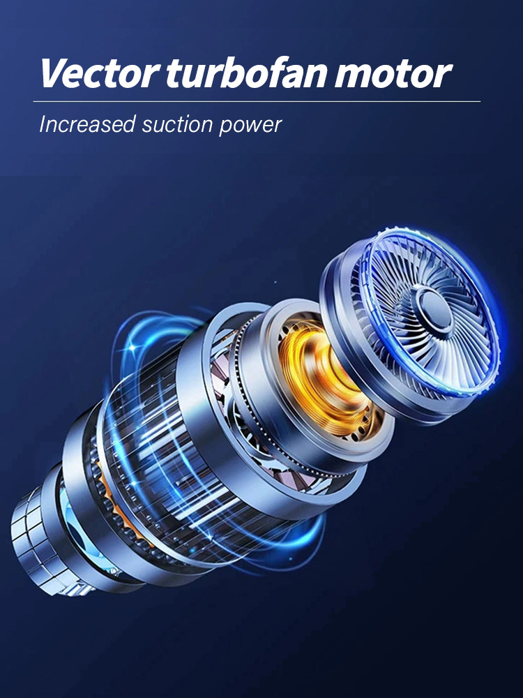 3 In 1 Cordless vacuum Blower 12000Pa Handheld Wireless Car Home Vacuum