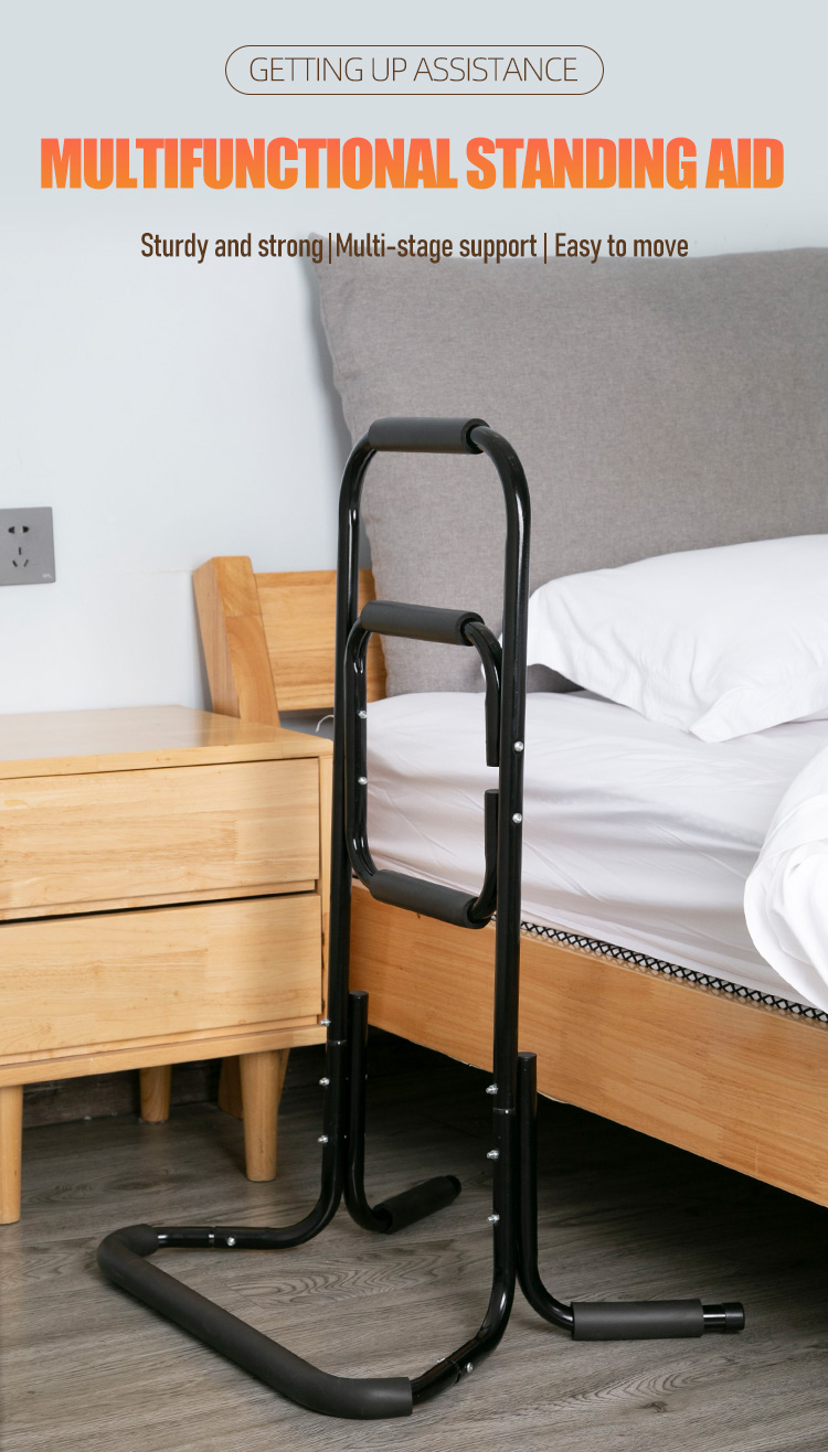 (SG Stock)Elderly Bed Rail Guard Safety Handrail Multipurpose Handrail ...
