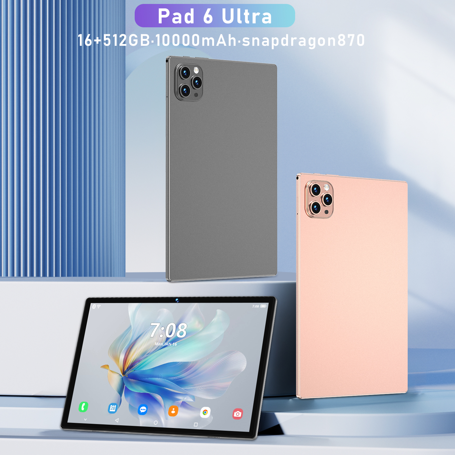 XioamI Pad 6 Ultra 16GB+512GB 5G android 13 Pad OPPQ 10000mAh tablets ...