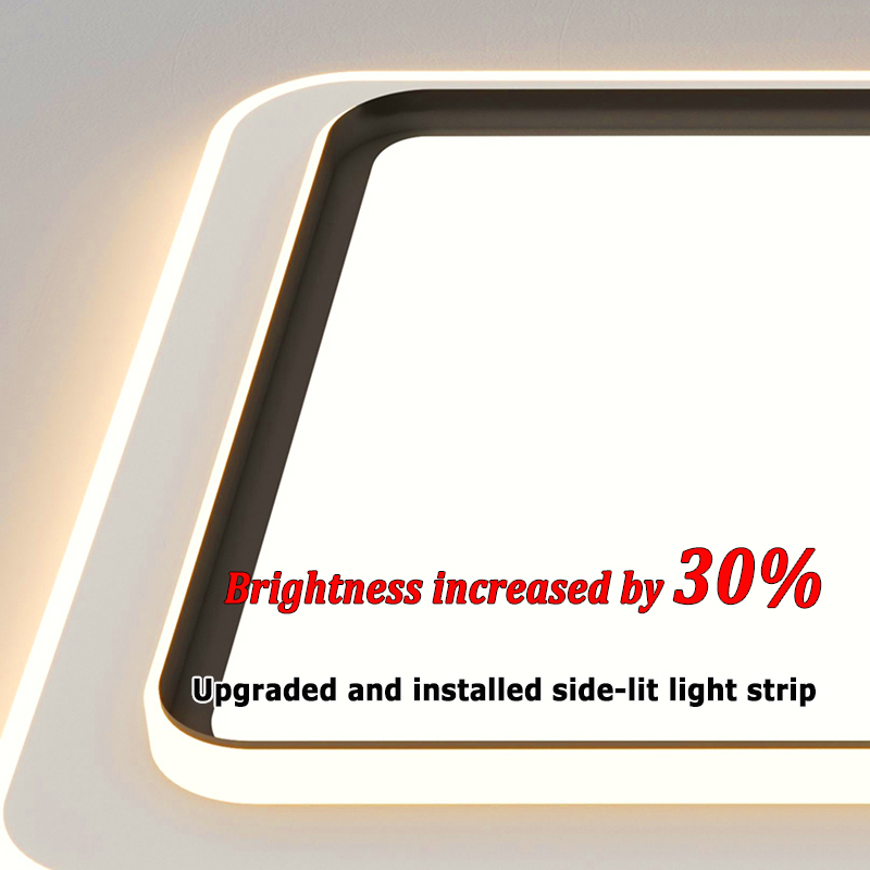 Highlight LED Bedroom Light Eye Protection Light Three-Color Light ...