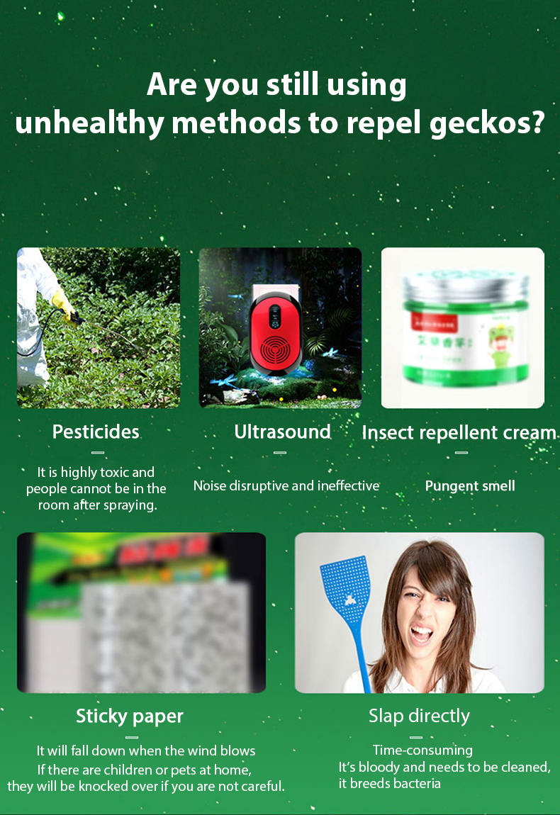 Lizard Repellent Gecko Repellent Magic Box Plant Formula Upgraded