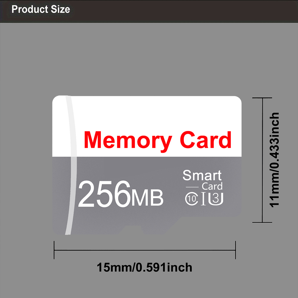 Micro SD TF Card Class 10 High Speed 4GB 2GB 1GB 512MB 256MB True ...