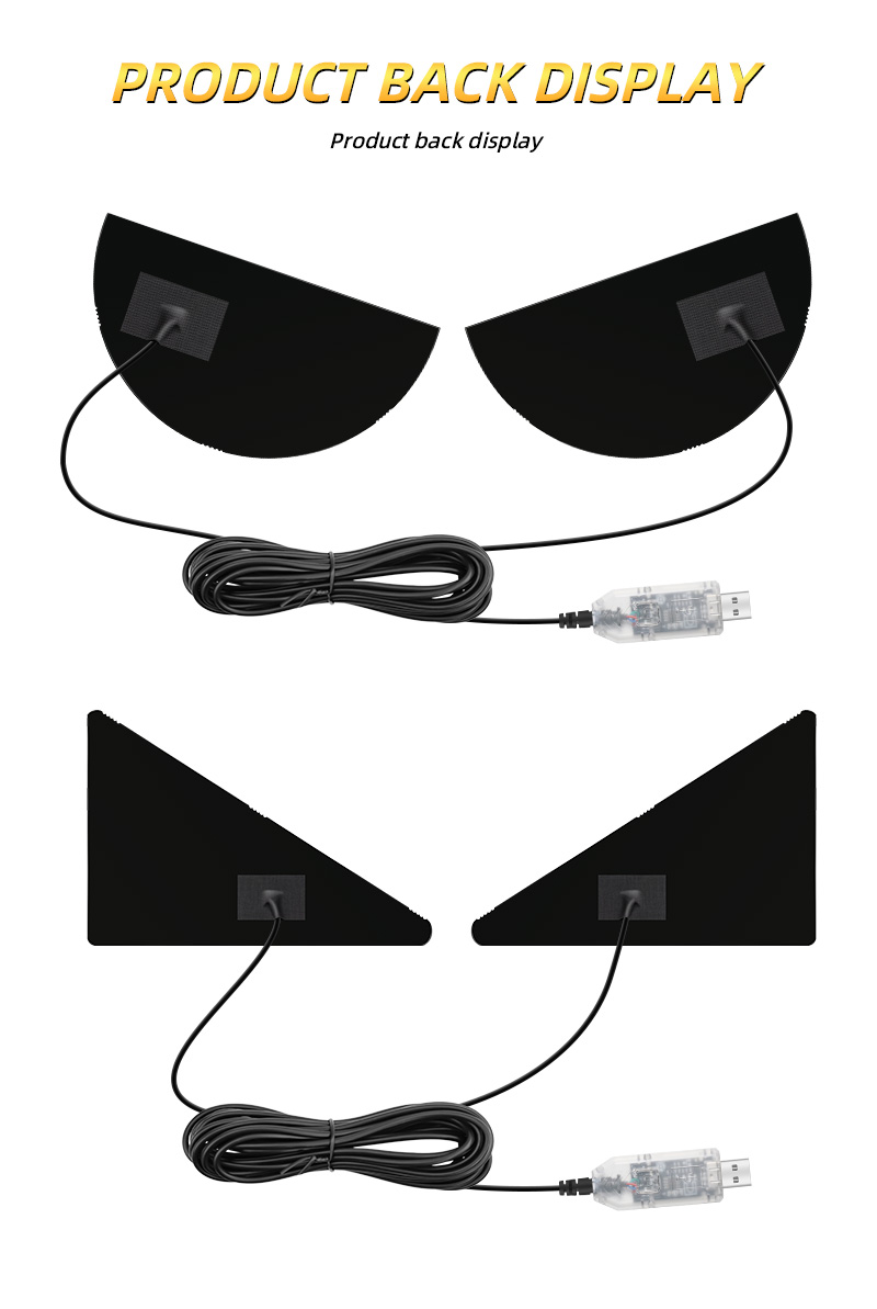 Car Wxpression Lights Car Window LED Devil's Eye USB Powered Signal ...