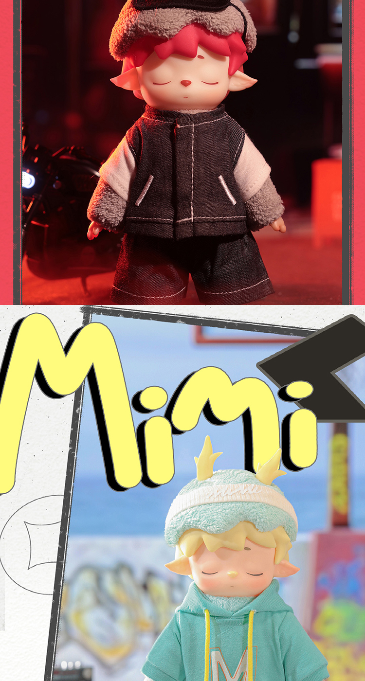 Heyone MIMI MIMI's CityWalk series Vinyl Plush Mystery Box Blind Box ...
