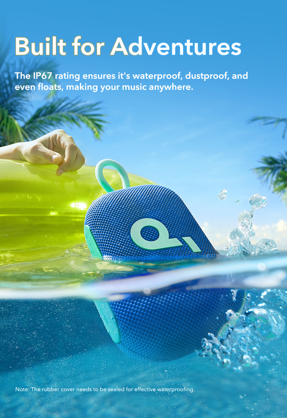 Soundcore by Anker Select 4 Go Bluetooth Speaker IPX67 Waterproof ...