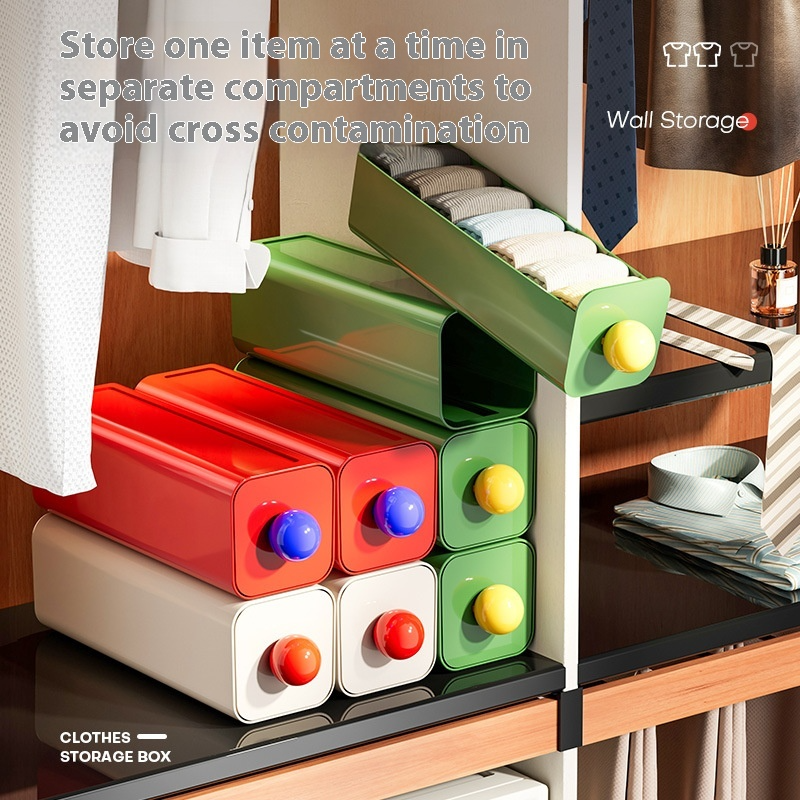 【Promotion | Half Price】EISHO Underwear Storage Hanging Box Wall ...