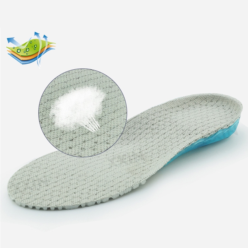 EVA Spring silicone Gel shoes Insoles flat feet orthotic insoles arch ...