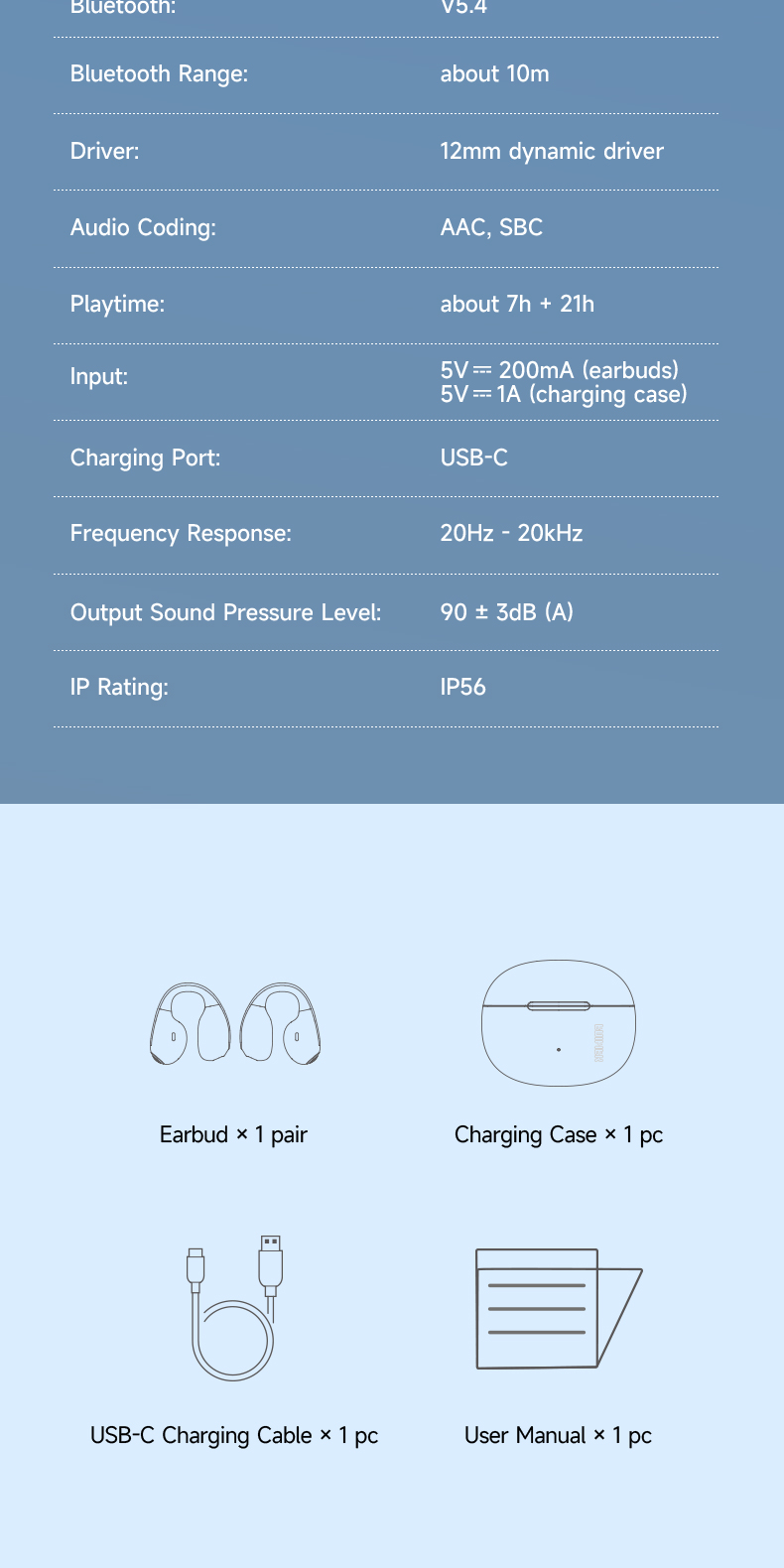 Edifier R1 Bluetooth 5.4 Open-ear Earphones Ear Clip True Wireless ...