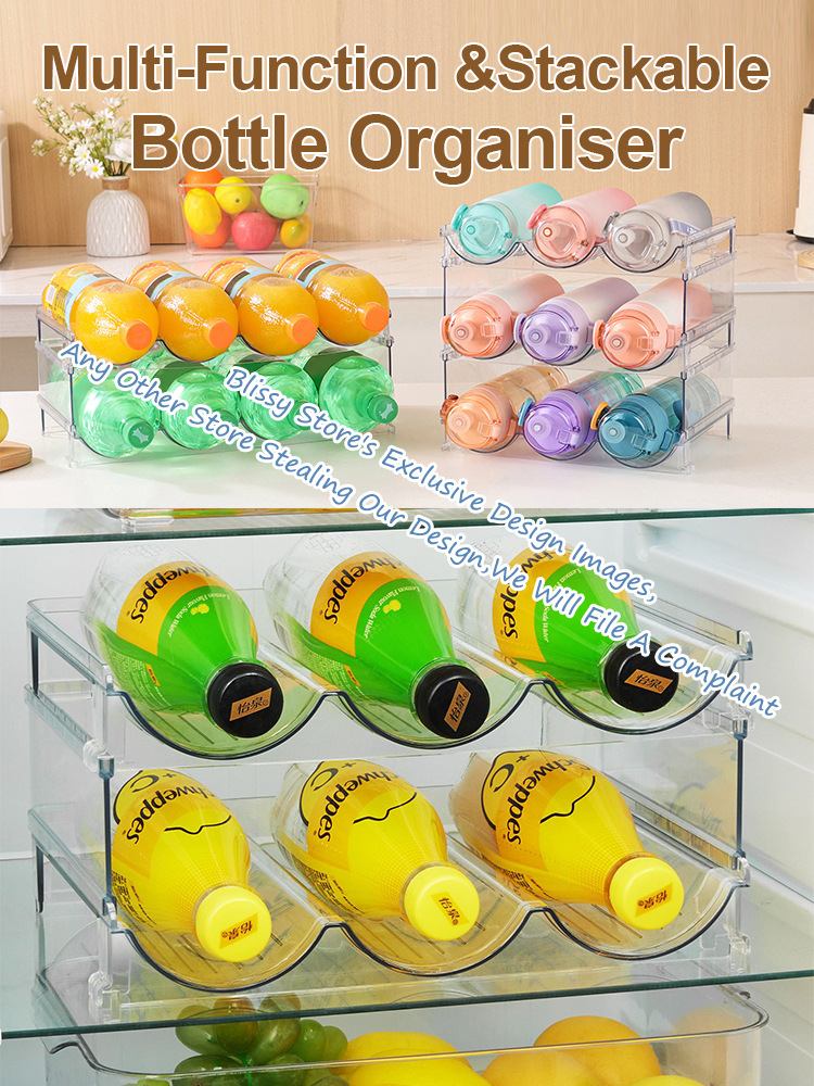 Foldable Wine Rack Stackable Holder Bottle Storage... - Grandado