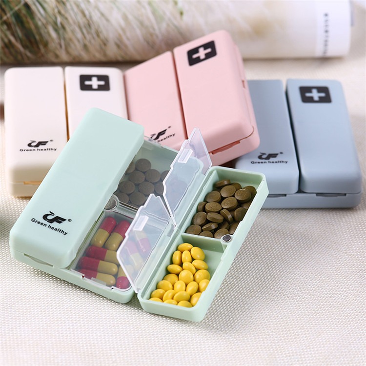 Creative Foldable Weekly Pill Box 7 Days Medicine Container Travel ...