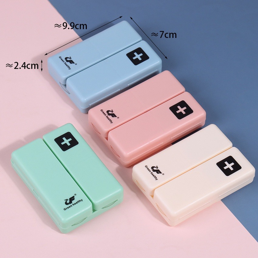 Creative Foldable Weekly Pill Box 7 Days Medicine Container Travel ...