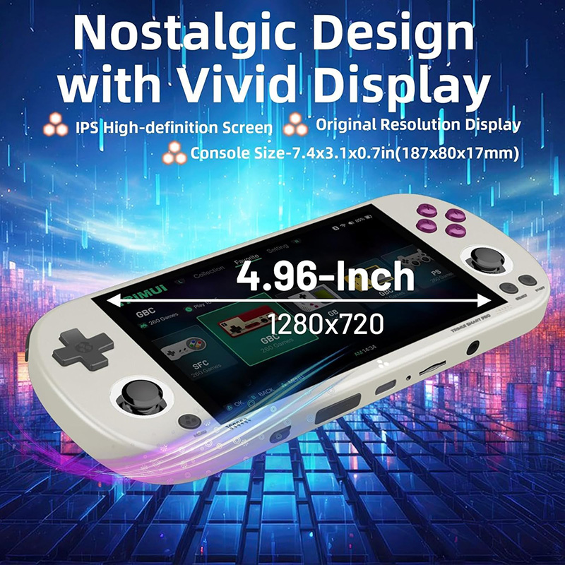 TRIMUI Smart PRO Retro Game Console Handheld Game Console Built-in ...
