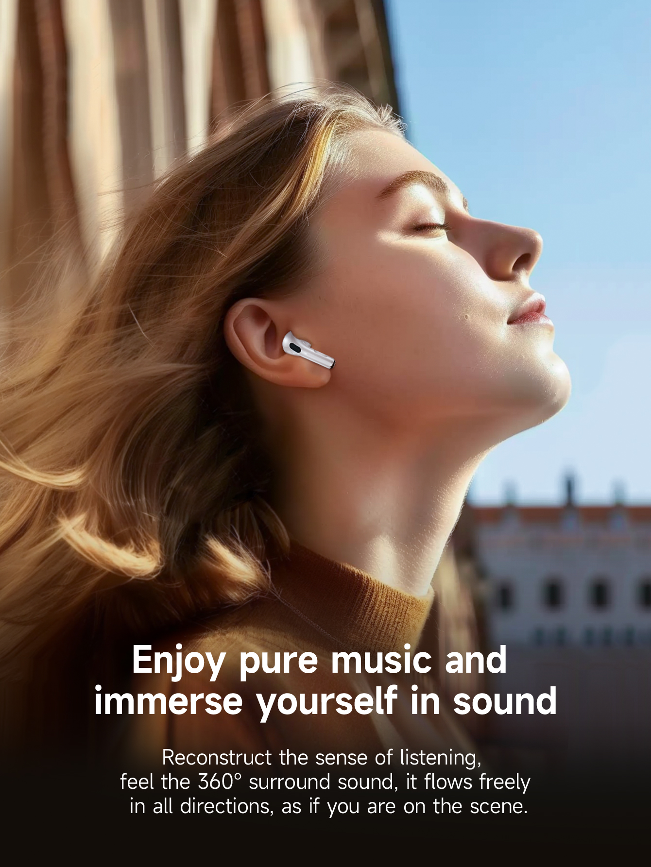 HOCO EW78 TWS True Wireless Bluetooth Headset Bluetooth 5.4 Earbuds ...