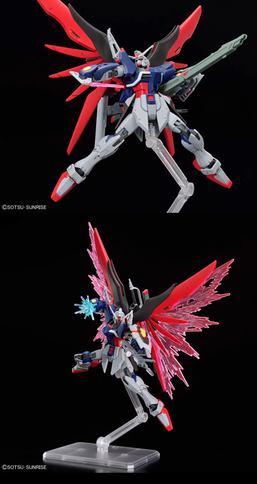 Bandai ZEUS SILHOUETTE DESTINY HG 1/144 Fate Gundam Type 2 SPII ZEUS ...