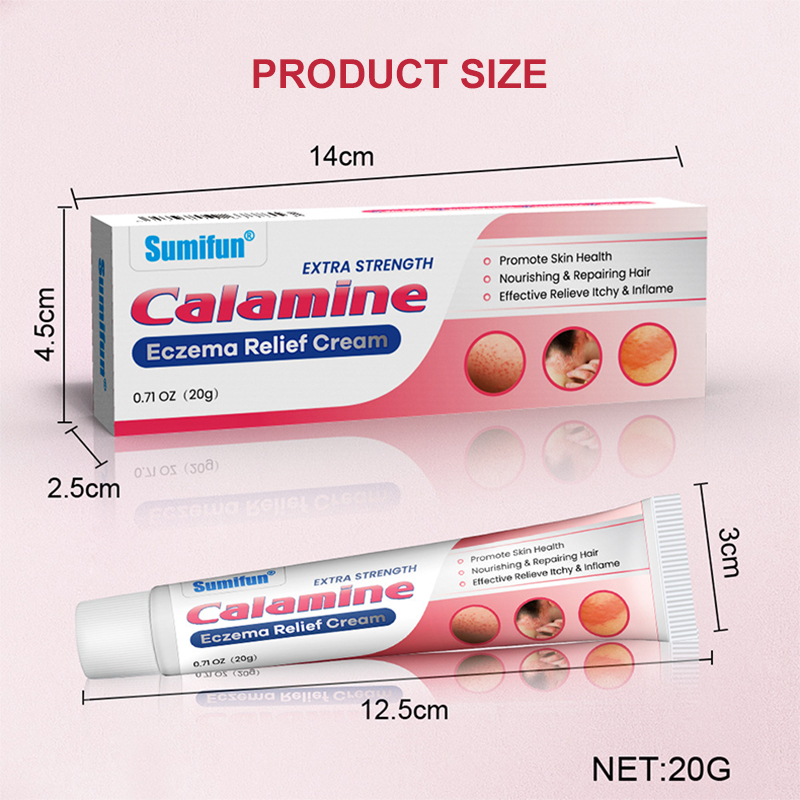 Calamine eczema cream 20g is suitable for skin itching, allergies ...