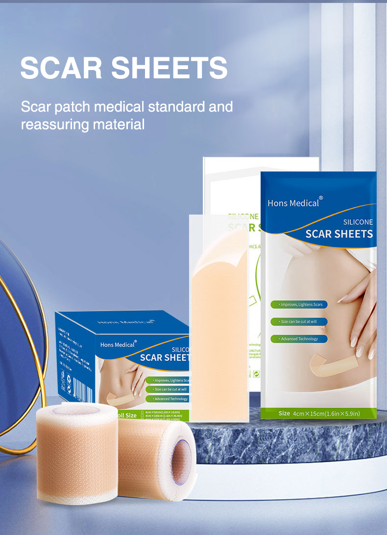 Scar removal patch 4*50cm scar removal strips to remove old scars and ...